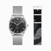 Best Sale Set Code TS schwarze Uhr und Camouflage Armband Damen Uhren|Damenuhren